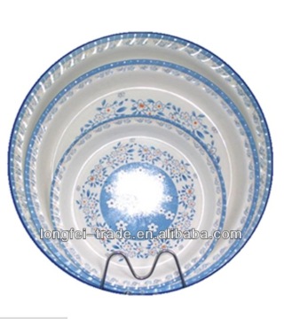 Melamine Dinnerware Set/ Round Pink Melamine Plate