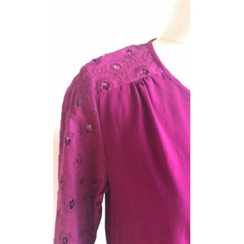 Round Neck with Tassel Loose Blouse