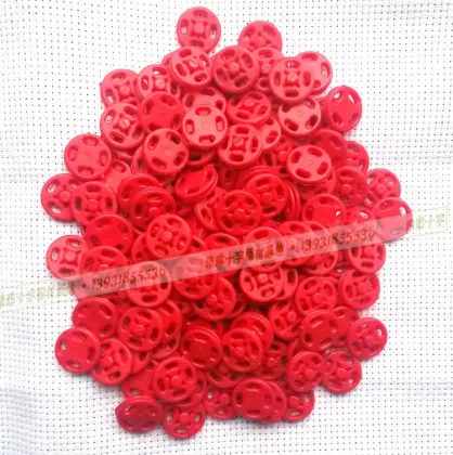 Wholesale plastic good quality snap buttons 13mm round buttons