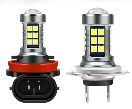 Direct Manufacturer's 360 Degree H7 H11 27SMD LED Car Lighting Kit: Fog Lights, Turn Signals, Tail Lights & Headlights