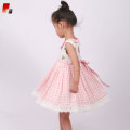 girls pink floral Dollcake remake Easter dress