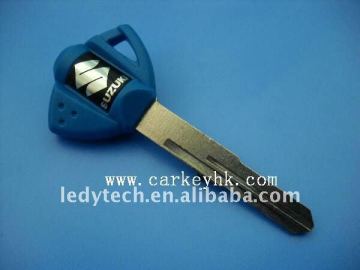 High quality Motorcycle key blank for Suzuki in blue