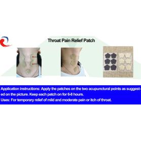 Throat pain relief patch(for itchy throat)