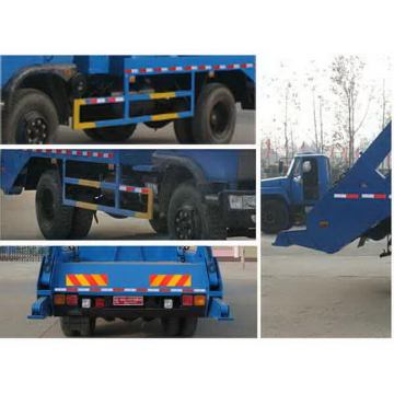 Dongfeng145 4X2 8CBM Garbage Container Lift Trucks