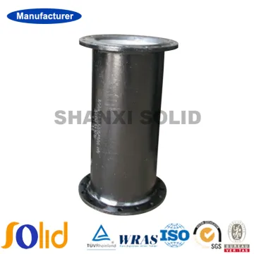 Ductile Iron double flanged pipe with puddle flange 300mm