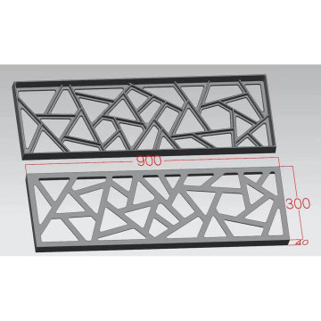 C250 900x300mm Ductile Iron Rainwater Grating