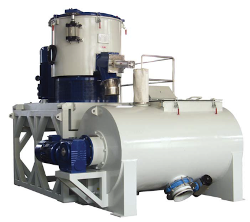 Plastic high speed mixer