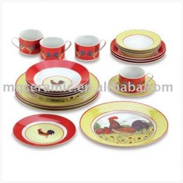 16 pcs ceramic dinnerware