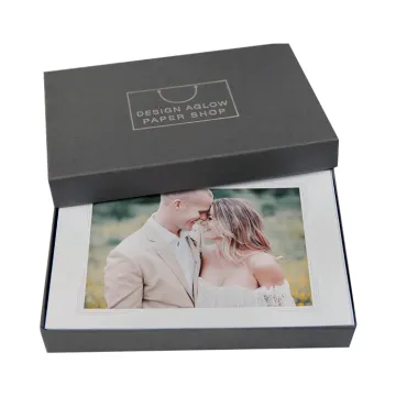 wholesale luxury custom photo presentation boxes