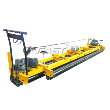 Small road construction machine concrete level paver roller