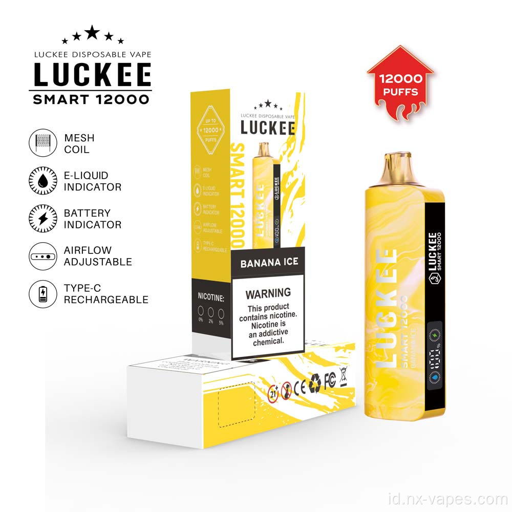 Luckee Smart 12000 Puffs Price Disposable Vape