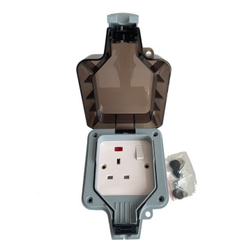 13A UK Switch Socket with IP66 Waterproof Box
