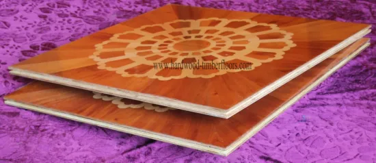 18mm Red Sandalwood Engineered Parquet Wood Floor