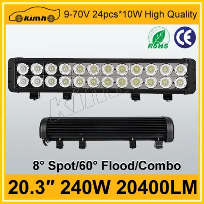 Chrismas hot sale LM20400 20.3inch 240W soye led light bar offroad