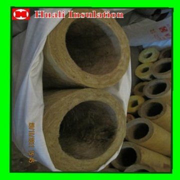 Aluminum Foil Rock Wool Pipe Used for High Temperature Pipe Insulation Material