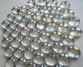 Perle di vetro piano di gemme di vetro per la decorazione domestica