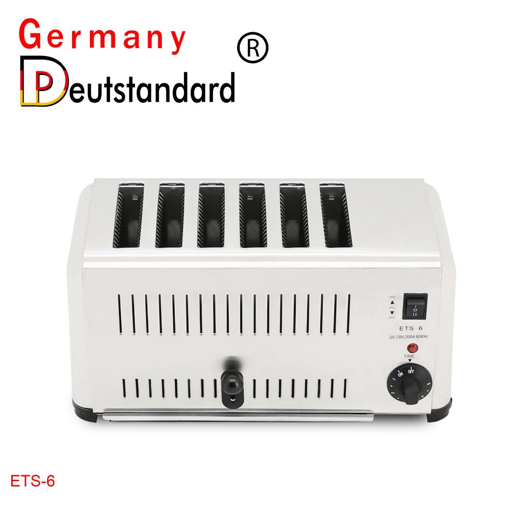 6 slice bread toaster machine with CE