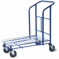 Movable Not Rust Durable Frame Warehouse Trolley