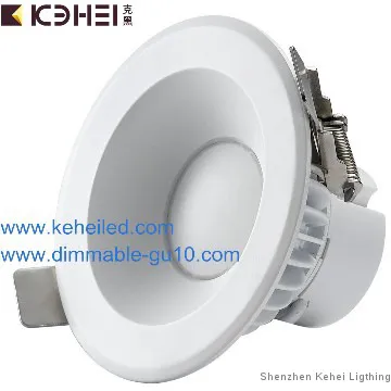 SMD LED downlight 8W power with 90mm cutout and internal driver