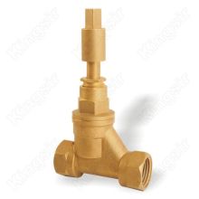 Through Way Brass Globe Valve