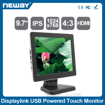 9.7" USB Powered LCD Monitor with Min USP input LED Backlight