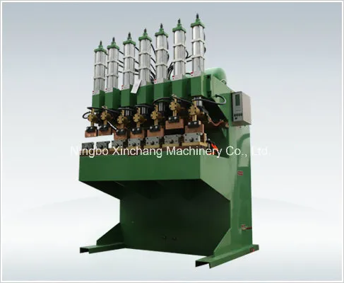 Multi Head Wire Shelving Welding Production Line Wire Mesh Machine
