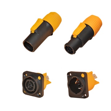 Waterproof 3 Pin PowerCON TRUE1 250V 20A Power Cable Connector