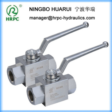 Qjh Hydraulic Components Ball Valve In Thread Connection 