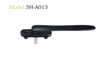 Multi-point lockable handle flat