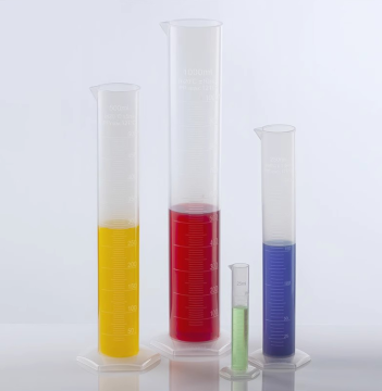 High Quality Borosilicate Transparent Graduated Glass Measuring Cylinder for Laboratory