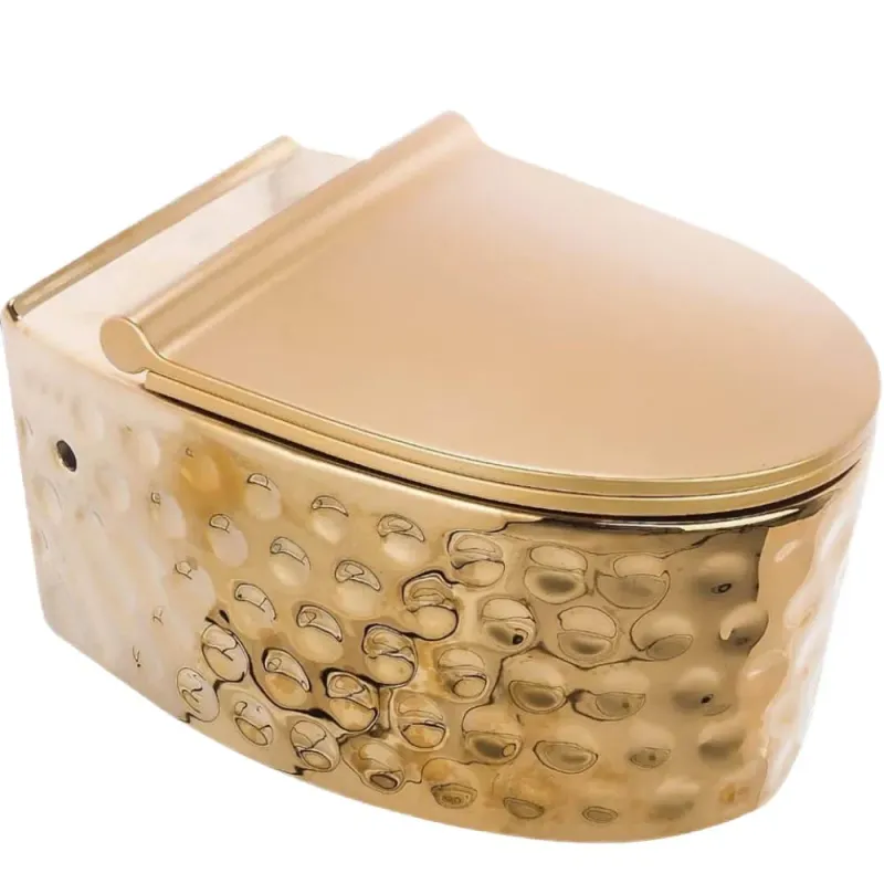 High-End Ceramic Wall-Hung Toilet for Hotel and Home Bathrooms