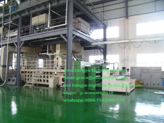 2013-2014 hotest sms 3.2m PP spunbond nonwoven fabric machine
