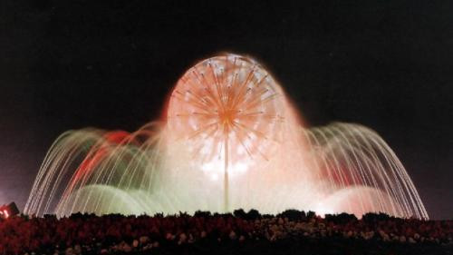 waterfall fountain