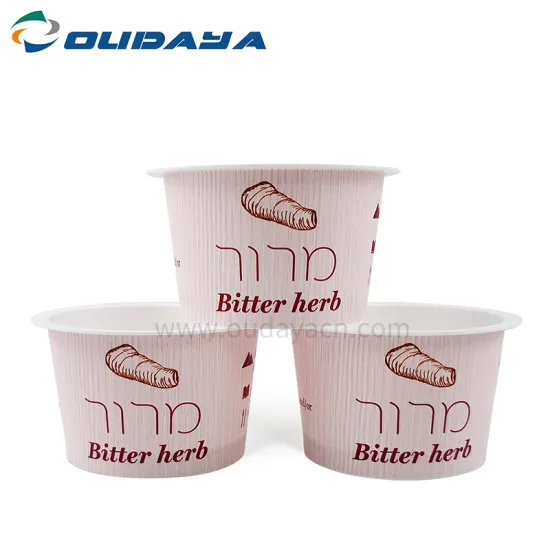 3oz Disposable plastic mini sauce cup for pudding
