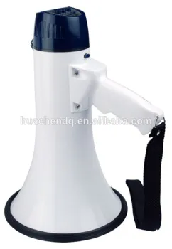 2014 hottest sell megaphone with foldable handle ,portable and light weightloud speakers