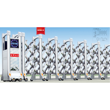 Automatic Electric Stainless Steel Retractable Folding Gate