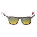 Charcoal fiber men's glasses