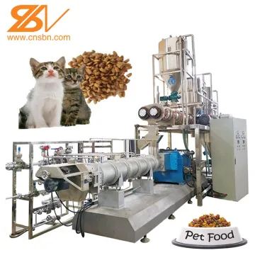 3ton/h Expanded Dog Cat Pet Food Processing Machine Aquatic Fish Feed Extruder