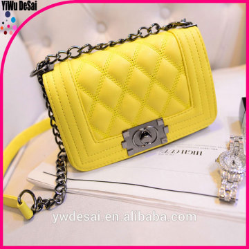 High grade female bag One shoulder inclined bag small chain bag