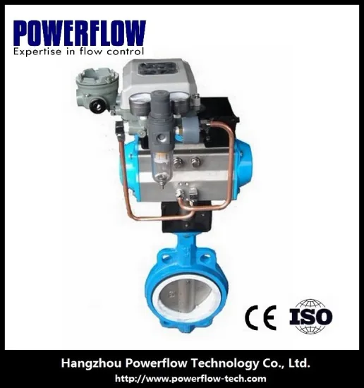 With positioner Low price hat sale butterfly valve