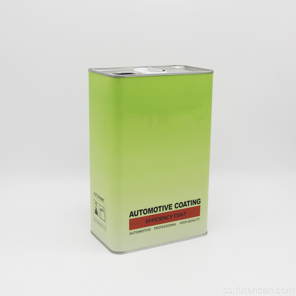 1 galonová nádoba na motorový olej s rukojetí