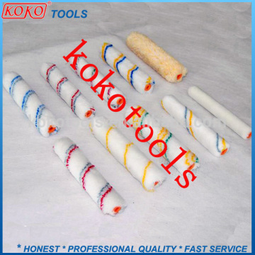 6"/150mm different fabric thermo welded professional paint roller sleeve