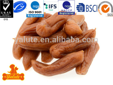 Lamb sausage dog snacks for dog food