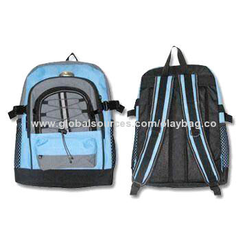 Backpack, Available in Various Colors and Designs, Made of 600D Nylon