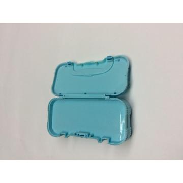 Plastic three-layer portable pencil box