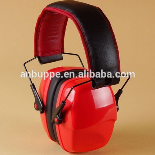 CE EN352-1 casque antibruit rouge de sécurité de bandeau de sécurité enfant pour dormir