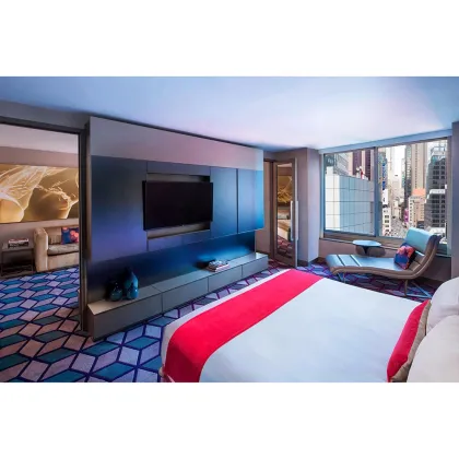 Contemporary Design Hotel Room Furniture | W Hotels Marriott Fantastic Suites Bedroom Sets
