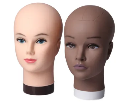 Mannequin Head for Wigs Making wig Display Practice Styling Training
