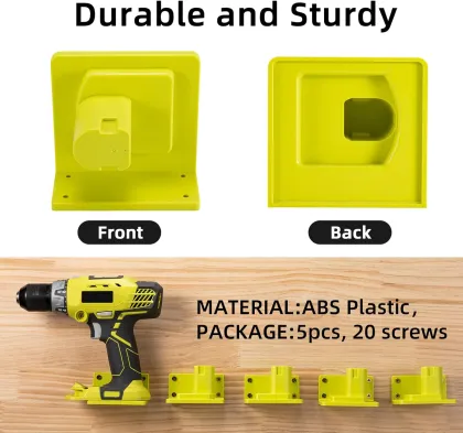 Factory Plastic Tool Hanger Holder for Ryobi Power Drill Mount