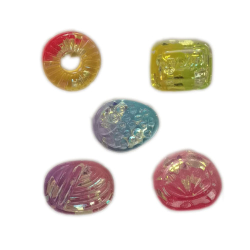 Assorted Cute Jelly Candy Slime Charms Flatback Resin Sweet Candy Embellishments Earrings Crafts Making Scrapbooking DIY